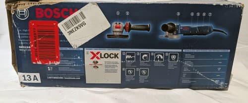 Bosch GWX13-60PD 6" Inch X-LOCK Angle Grinder + No Lock-On Paddle Switch - NEW - Thumbnail 2