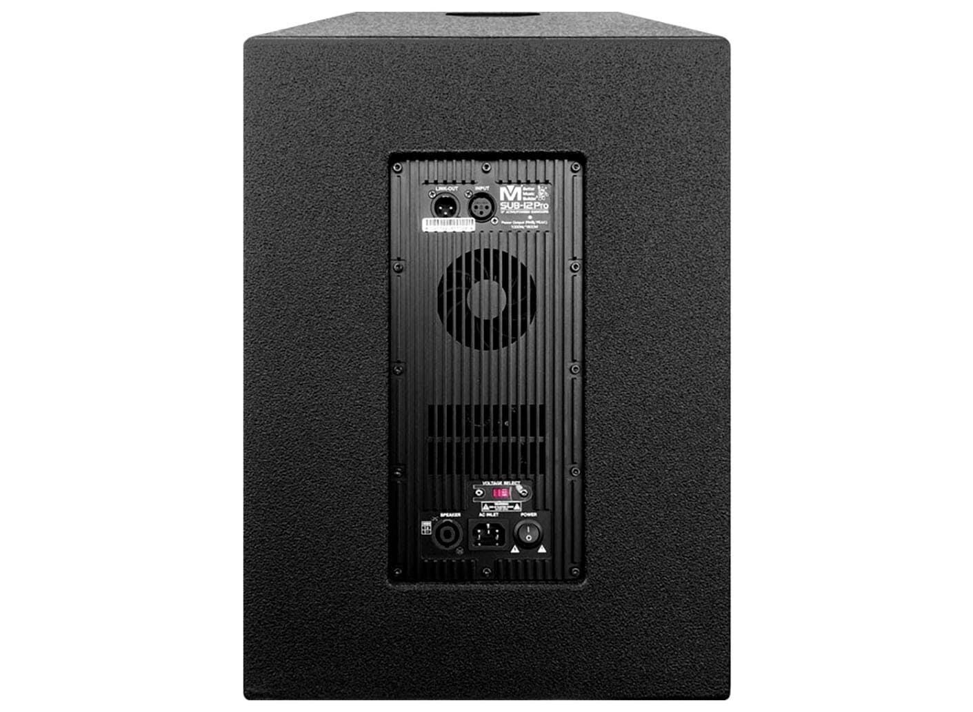 Better Music Builder SUB-12 Pro - Bass Active/Powered Subwoofer - 900W - NEW - Thumbnail 3