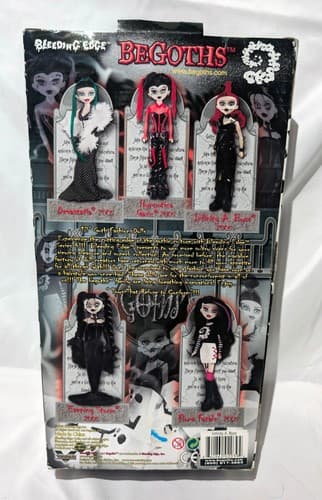 Bleeding Edge Begoths Infinity A. Byss 12" Goth Fashion Doll Series 4 2005 - NEW - Thumbnail 2