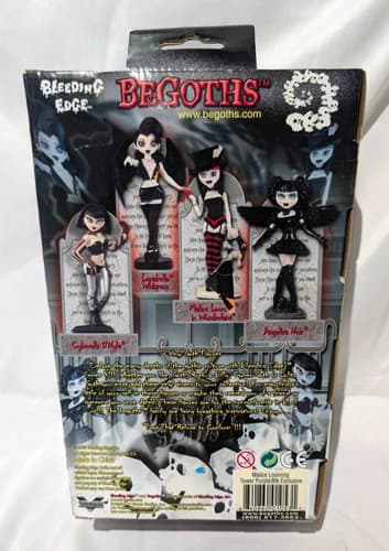 Bleeding Edge Begoths Malice In Wonderland 7" Vinyl Goth Figure Series 4 - NEW - Thumbnail 2