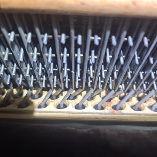 Vintage Italian Piano Accordion by Morbidoni 41 keys, 120 buttons, 3/1 registers - Thumbnail 12