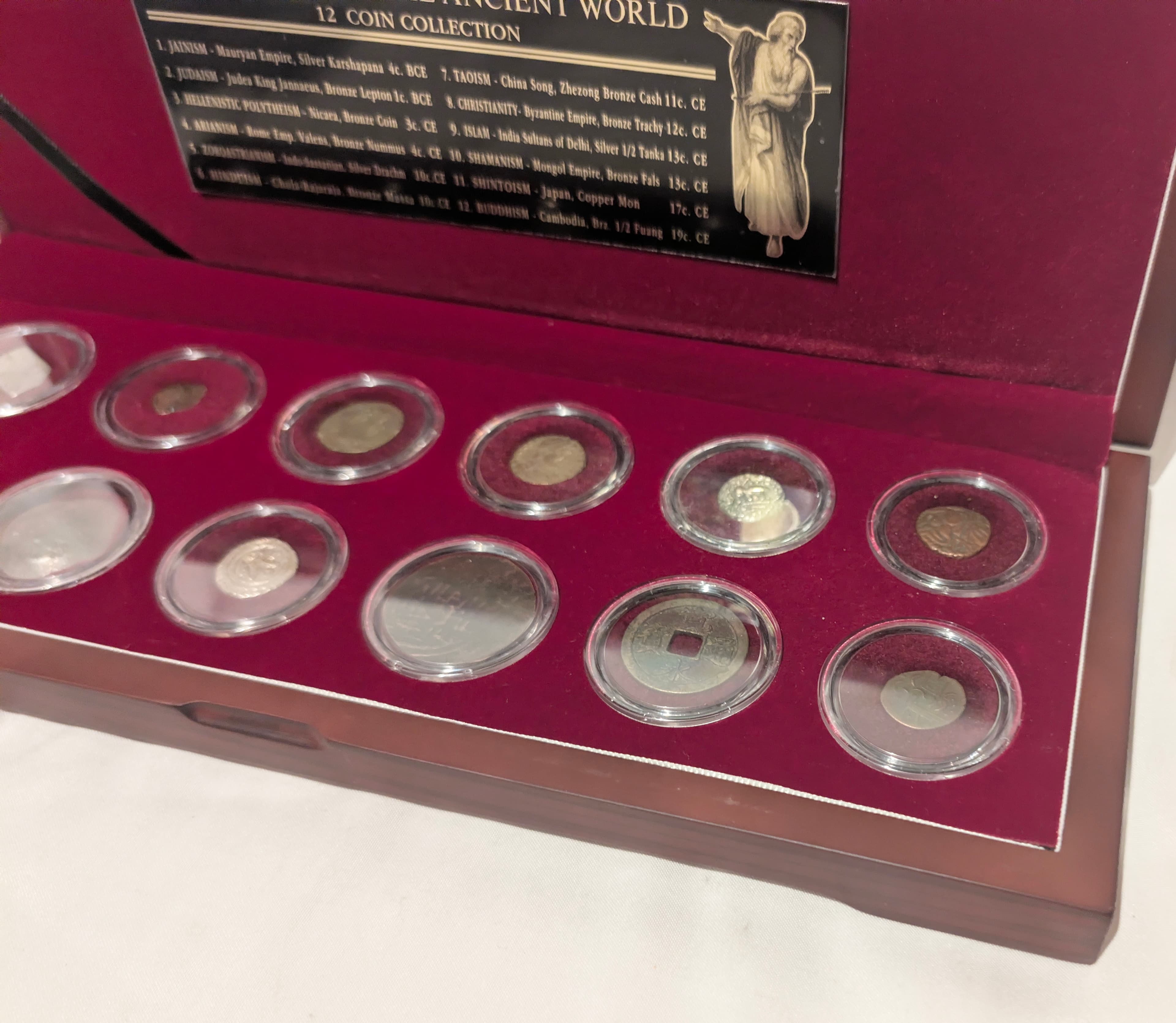 12 Ancient World Religions 12-Coin Collection Set - with COA - Thumbnail 3