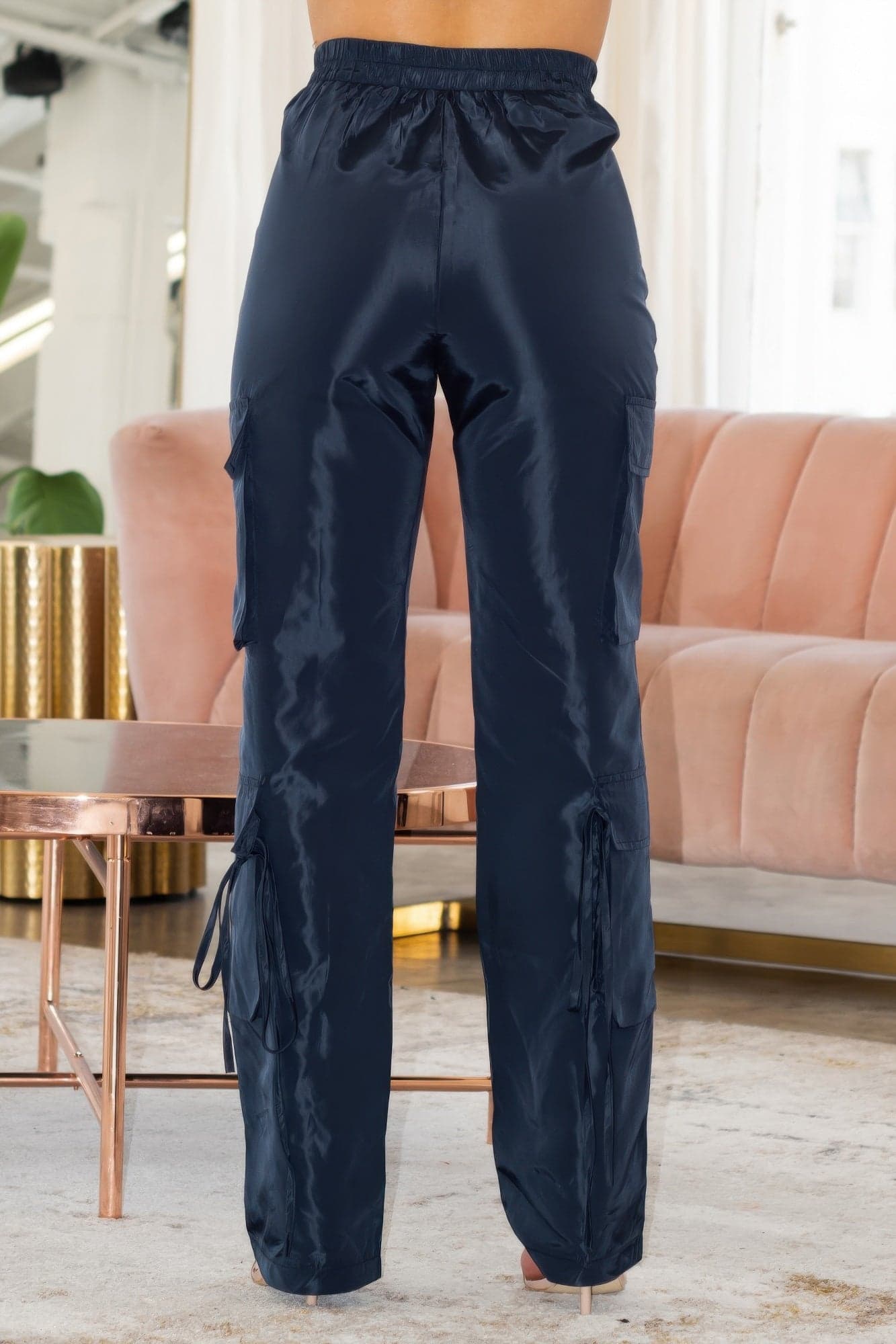 V Cut Cargo Pants - L - Thumbnail 5