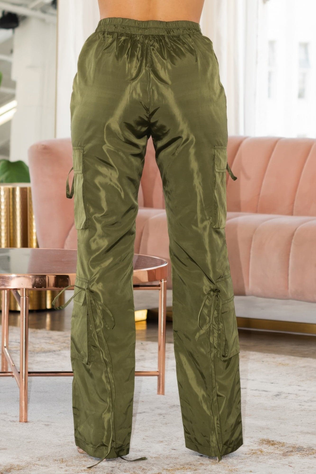 V Cut Cargo Pants - S - Thumbnail 5