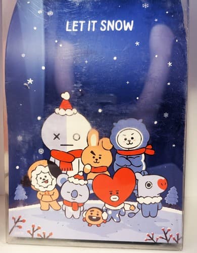 Cooky BT21 Plush Doll with Red Scarf - Line Friends Jung Kook 11" - NEW - Thumbnail 2