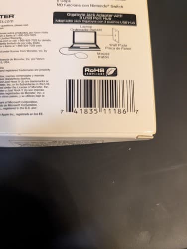 Monster Just Hook It Up USB Type C Plug - NEW - Thumbnail 3