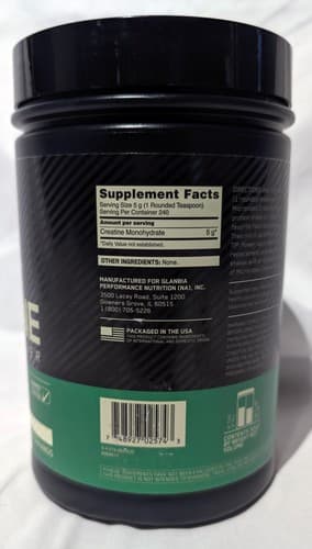 Optimum Nutrition Micronized Creatine Powder (240 Servings) - EXP 01/28 - NEW - Thumbnail 2