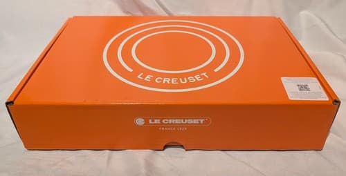 Le Creuset Rectangular Skinny Grill - Enameled Cast Iron - Foret (Green) - NEW - Thumbnail 3