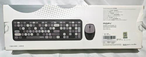 MOFii 666 Wireless Keyboard & Mouse Combo Set - NEW - Thumbnail 2