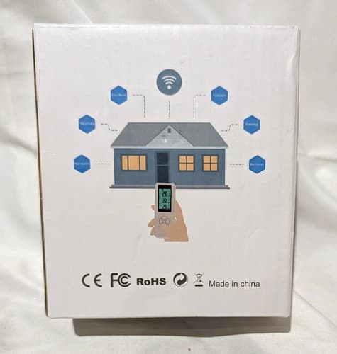 Digiten Wireless Thermostat - WTC200 Temperature Controller Outlet - White - NEW - Thumbnail 2