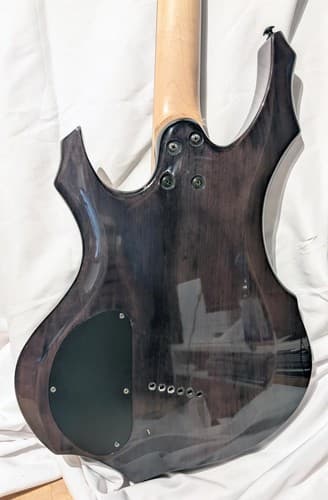 Black ESP LTD F-100FM Electric Guitar - Thumbnail 5