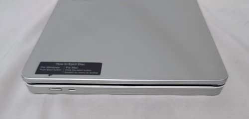 LG AP70NS50 DVDRW DL USB 2.0 Slim SuperMulti Blade External Drive - Silver - Thumbnail 2