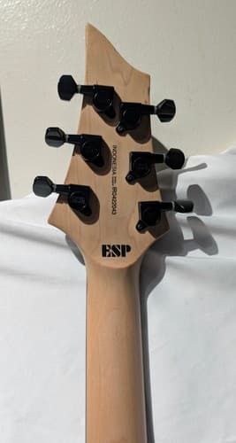 Black ESP LTD F-100FM Electric Guitar - Thumbnail 6