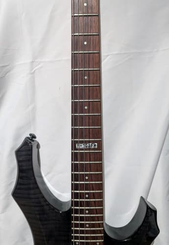 Black ESP LTD F-100FM Electric Guitar - Thumbnail 3
