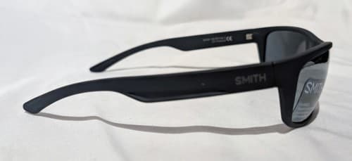Smith Sunglasses Ridgewell Black (Matte) DL5 59/16 130 (RT) CP+ Polarized - NEW - Thumbnail 4