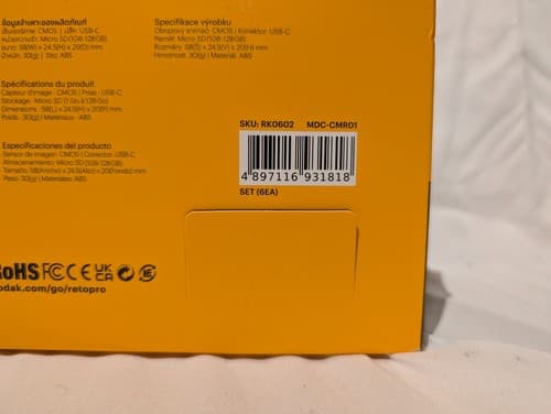 Kodak Charmera Keychain Digital Camera Blind Box Whole Set (6PC) MDC-CMR01 - NEW - Thumbnail 2