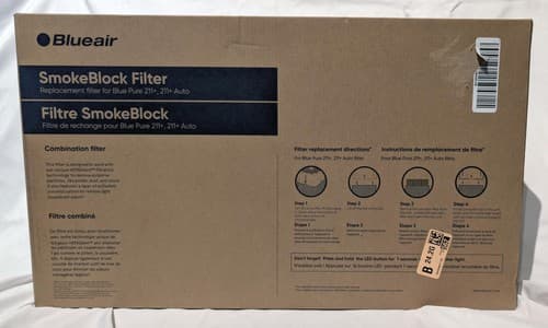 Blueair Blue Pure 211+, 211+ Auto SmokeBlock Genuine Replacement Filter - NEW - Thumbnail 2