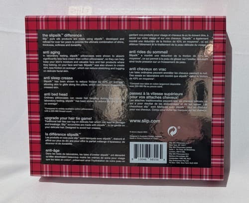 Slip Rosemary Gift Set Pure Silk Pillowcase & Scrunchie Set - NEW - Thumbnail 2
