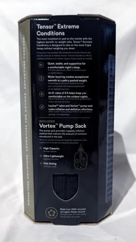 Nemo Tensor Extreme Conditions Ultralight Insulated Sleeping Pad (72"x20") - NEW - Thumbnail 4