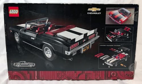 LEGO Icons Chevrolet Camaro Z28 Model Car Set 10304 - NEW - Thumbnail 2