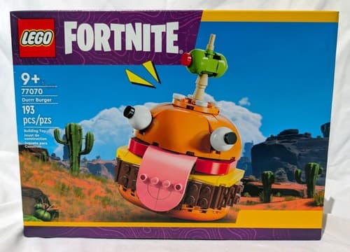 LEGO 77070 Fortnite Durrr Burger Building Set Toy for Gamers (193 Pieces) - NEW - Thumbnail 2
