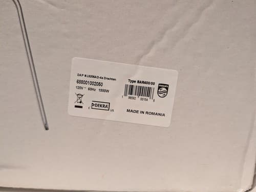 Philips Baristina BAR400/00 Automatic Coffee and Espresso Machine - NEW - Thumbnail 3