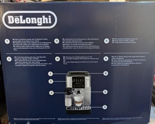DeLonghi Magnifica Start Automatic Coffee Espresso Machine w/Milk Frother - NEW - Thumbnail 2