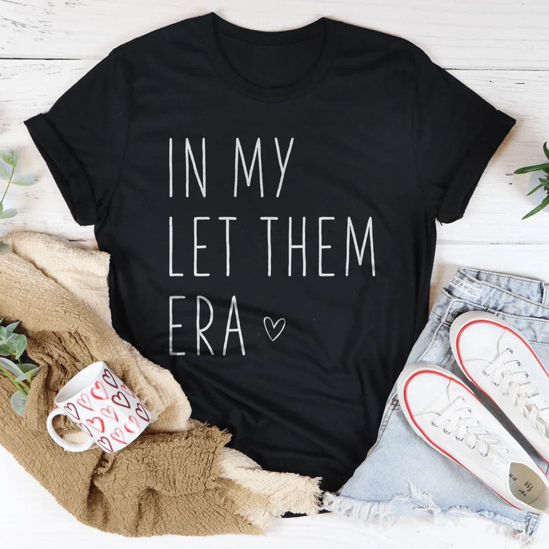 In My Let Them Era Tee - Pink / 2XL - Thumbnail 3