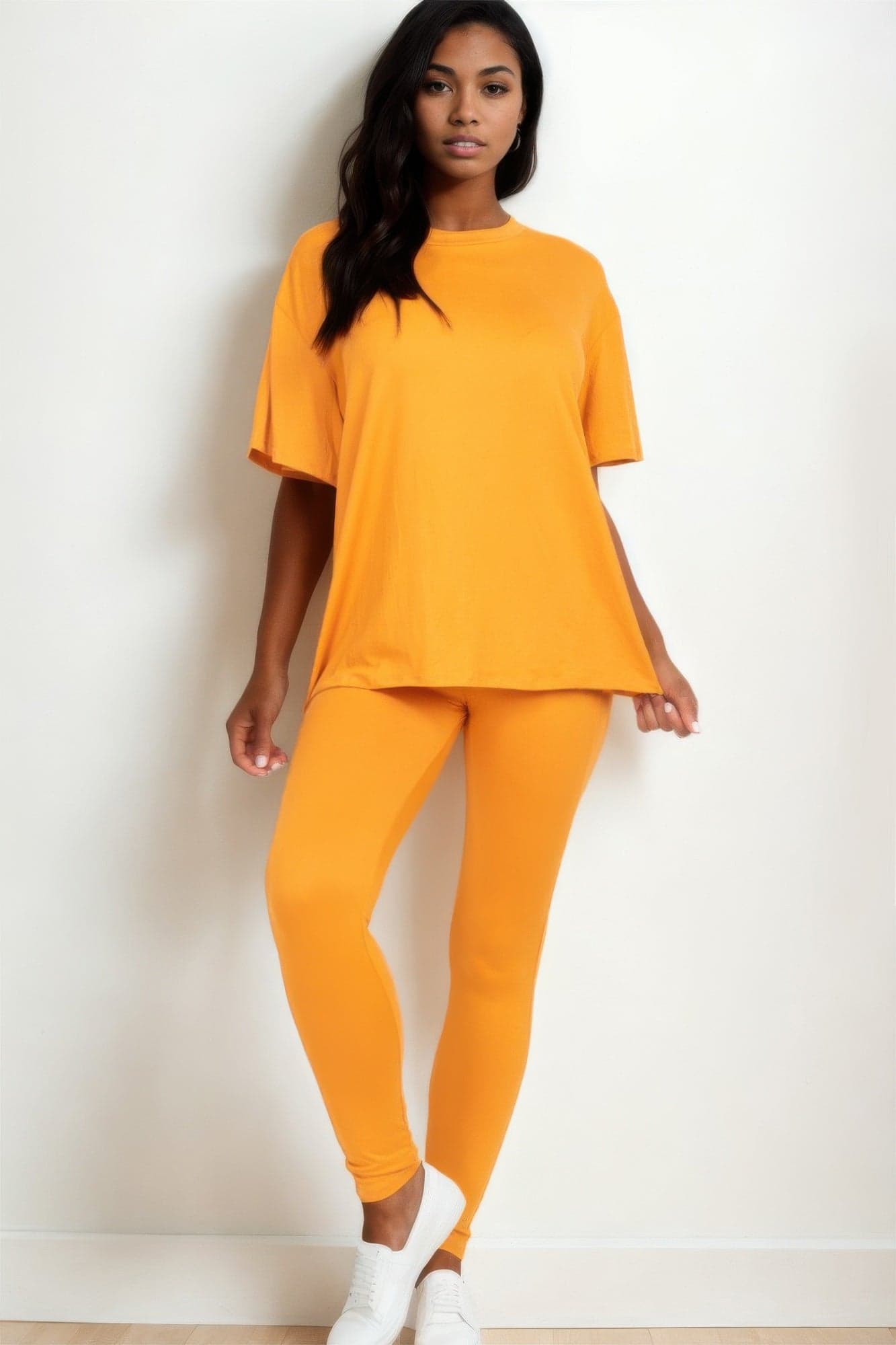 Oversized T-shirt & Leggings Set - Green Bay / L - Thumbnail 7