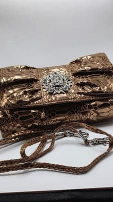 Iman Global Chic Bejewled, Clutch/Evening Purse - Thumbnail 4