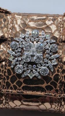 Iman Global Chic Bejewled, Clutch/Evening Purse - Thumbnail 10