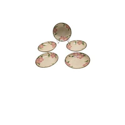 Vintag El Rancho Hand Painted Desert Rose Bread Butter Plate - Thumbnail 5