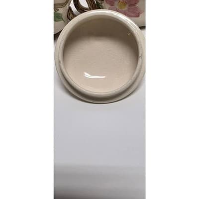Vintage El Rancho Desert Rose Pre-Franciscan(1930s) Sugar + Creamer /w Lid - Thumbnail 5