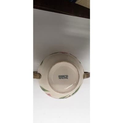 Vintage El Rancho Desert Rose Pre-Franciscan(1930s) Sugar + Creamer /w Lid - Thumbnail 7