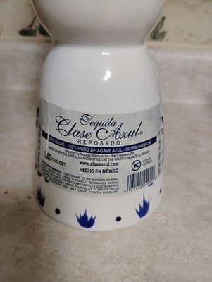 Empty bottle 750 ml Clase Azul Reposado Tequila - 750ml - Thumbnail 3
