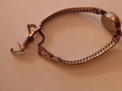 Vintage Ladies Benrus Wrist Watch 10k Rolled Gold Plate Stainless Back Fancy... - Thumbnail 10