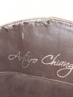 Arturo Chiang Women's Falicity Tall Riding Boot Size 8.5 M Brown Leather - Thumbnail 9