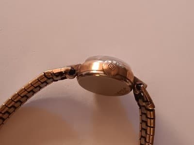 Vintage Ladies Benrus Wrist Watch 10k Rolled Gold Plate Stainless Back Fancy... - Thumbnail 9