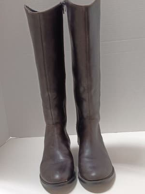 Arturo Chiang Women's Falicity Tall Riding Boot Size 8.5 M Brown Leather - Thumbnail 7