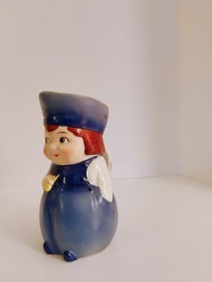 Vintage Goebel Double Crown Toby Jug Creamer S486/0 "The Little Dutch Boy," ... - Thumbnail 4
