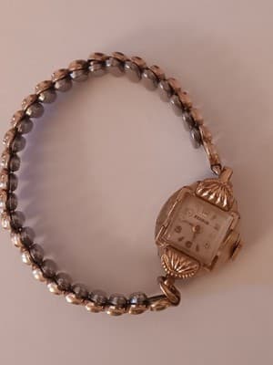 Vintage Ladies Mechanical Benrus Wrist Watch 1/10 RGP Ðomed Crystal Untested - Thumbnail 8