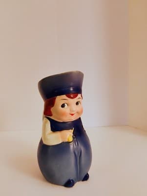 Vintage Goebel Double Crown Toby Jug Creamer S486/0 "The Little Dutch Boy," ... - Thumbnail 2