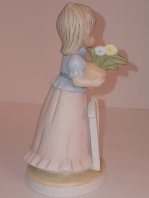 Vintage Lefton China 10Year Old Birthday Girl "The Christopher Collection," - Thumbnail 2