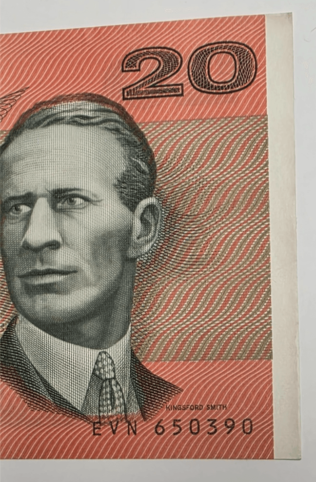 1989 Australia 20 Dollars Paper Banknote Phillips Fraser Deputy Governor EVN UNC - Thumbnail 3