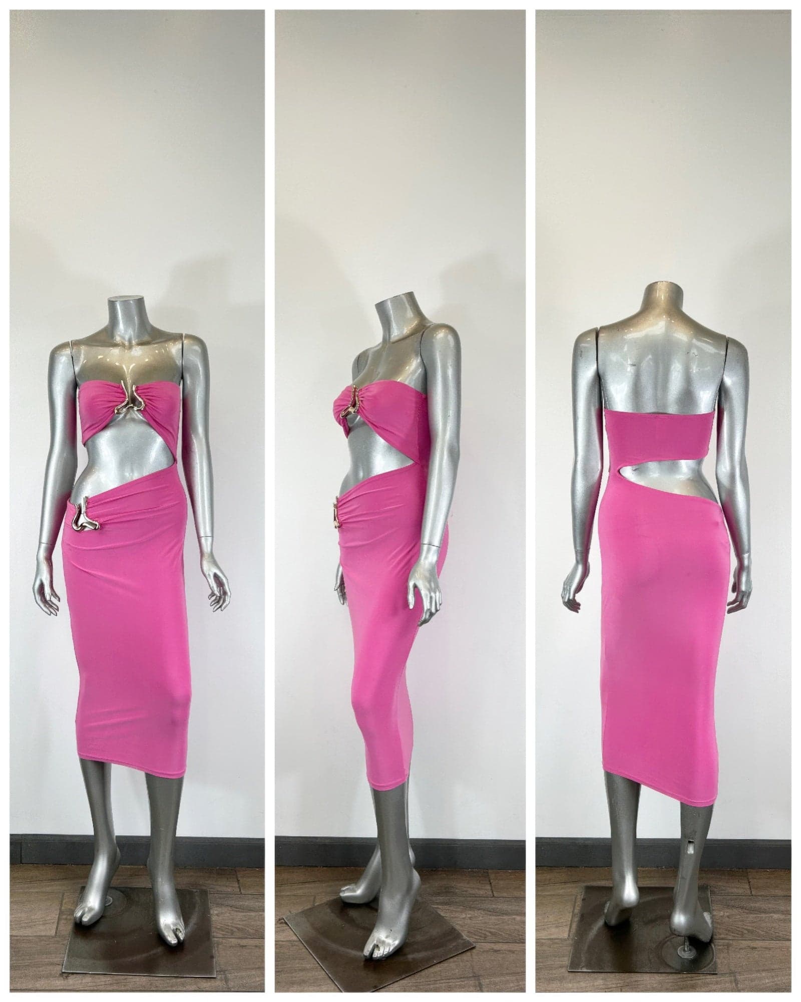 A Sharp Triangular Cutout Midi - M - Thumbnail 6