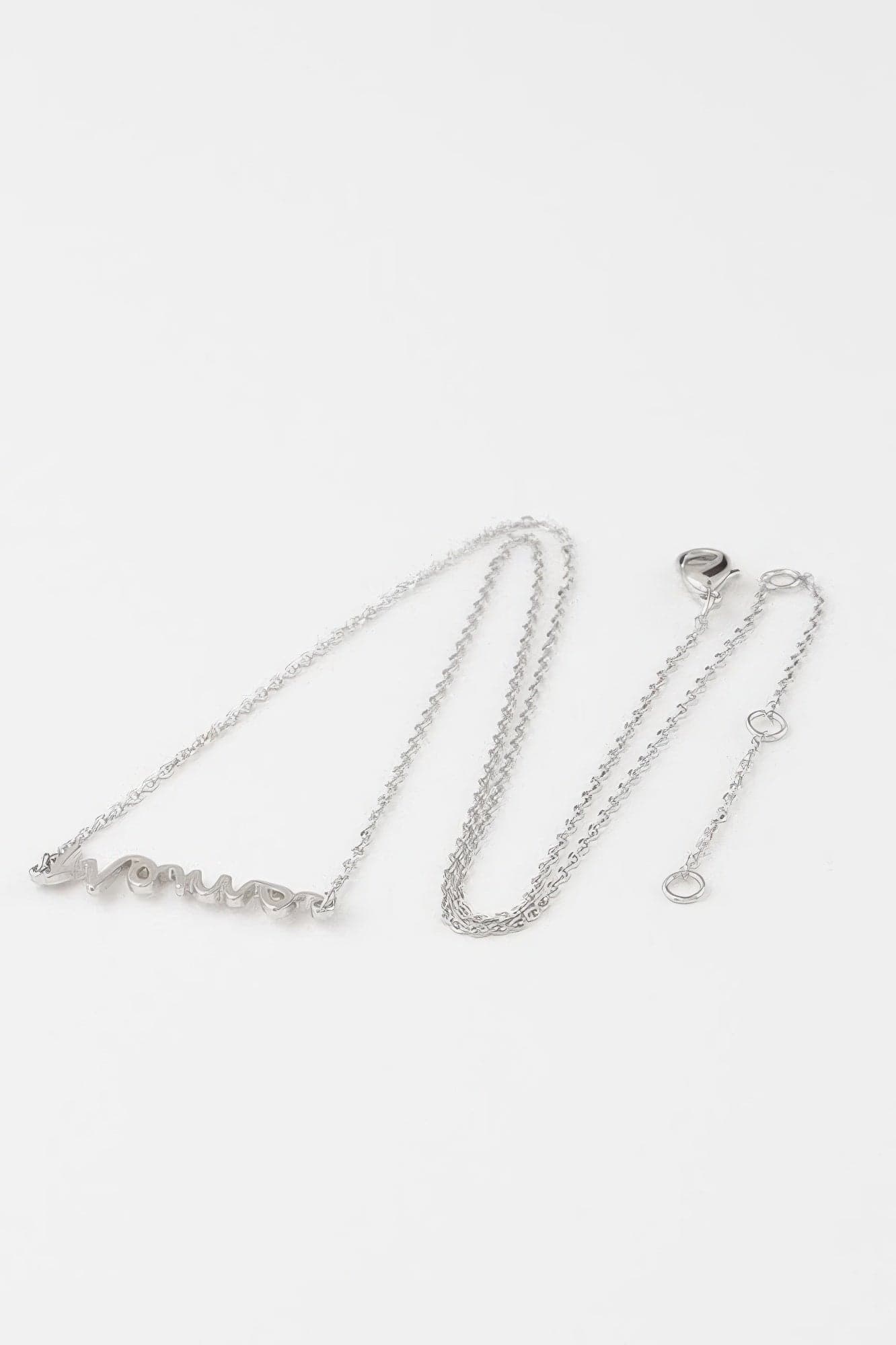 Cursive Mama Script Necklace - Gold - Thumbnail 2
