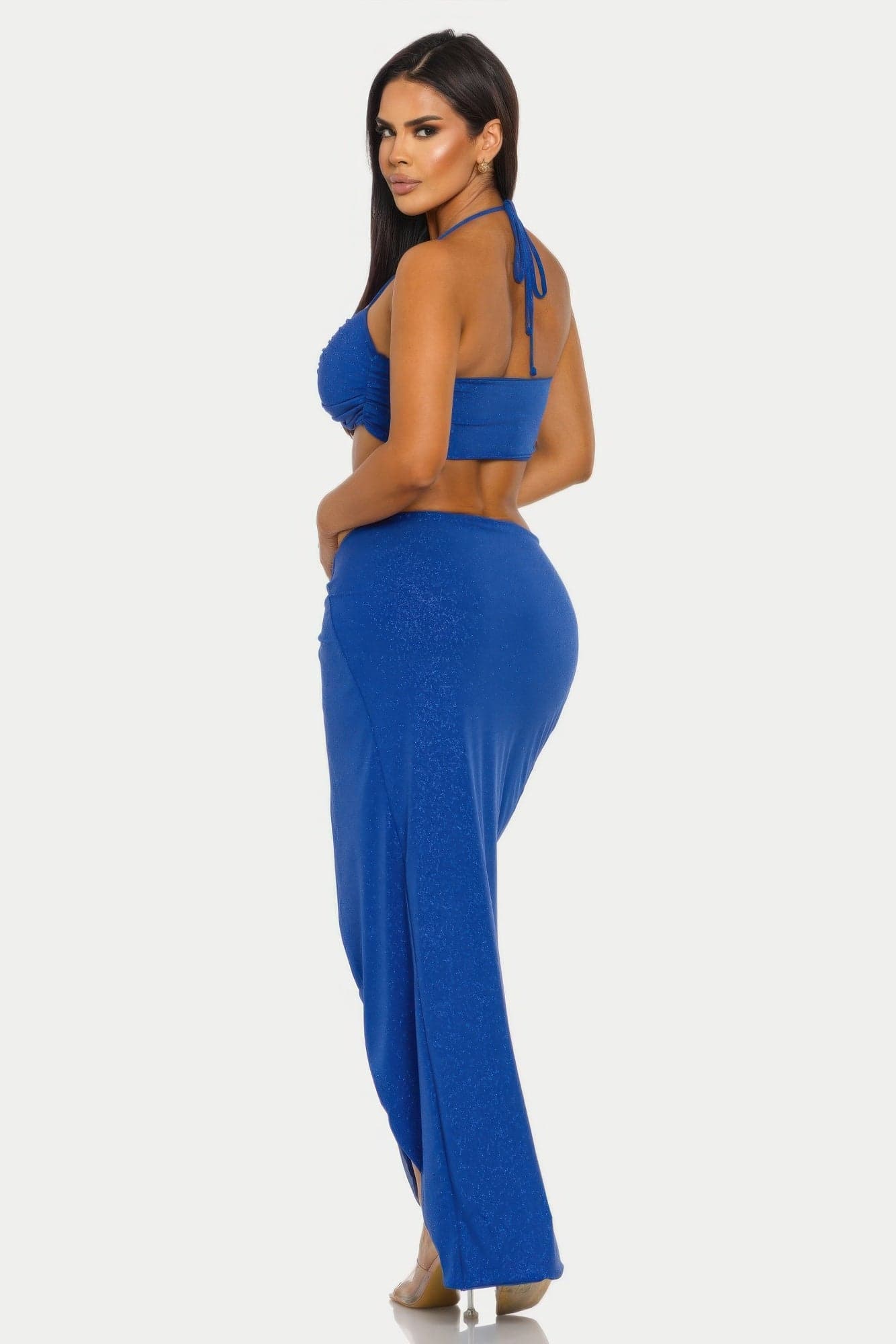 Twist & Dazzle Two-piece Set - Deep pink / S - Thumbnail 12