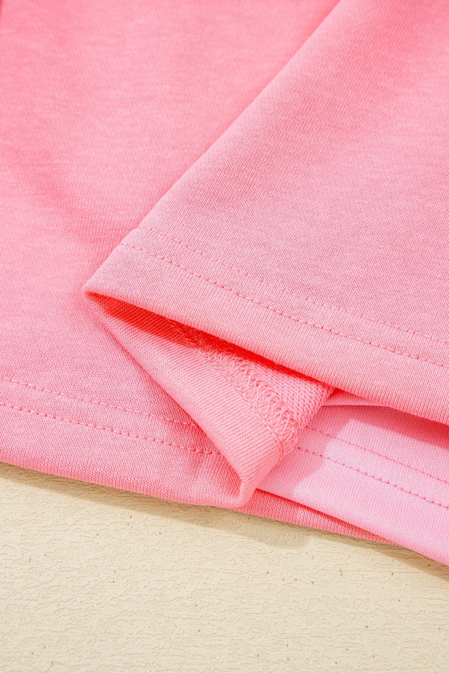 Solid Tank Top & Elastic Waist Mini Skort Set - Sachet Pink / XL - Thumbnail 14