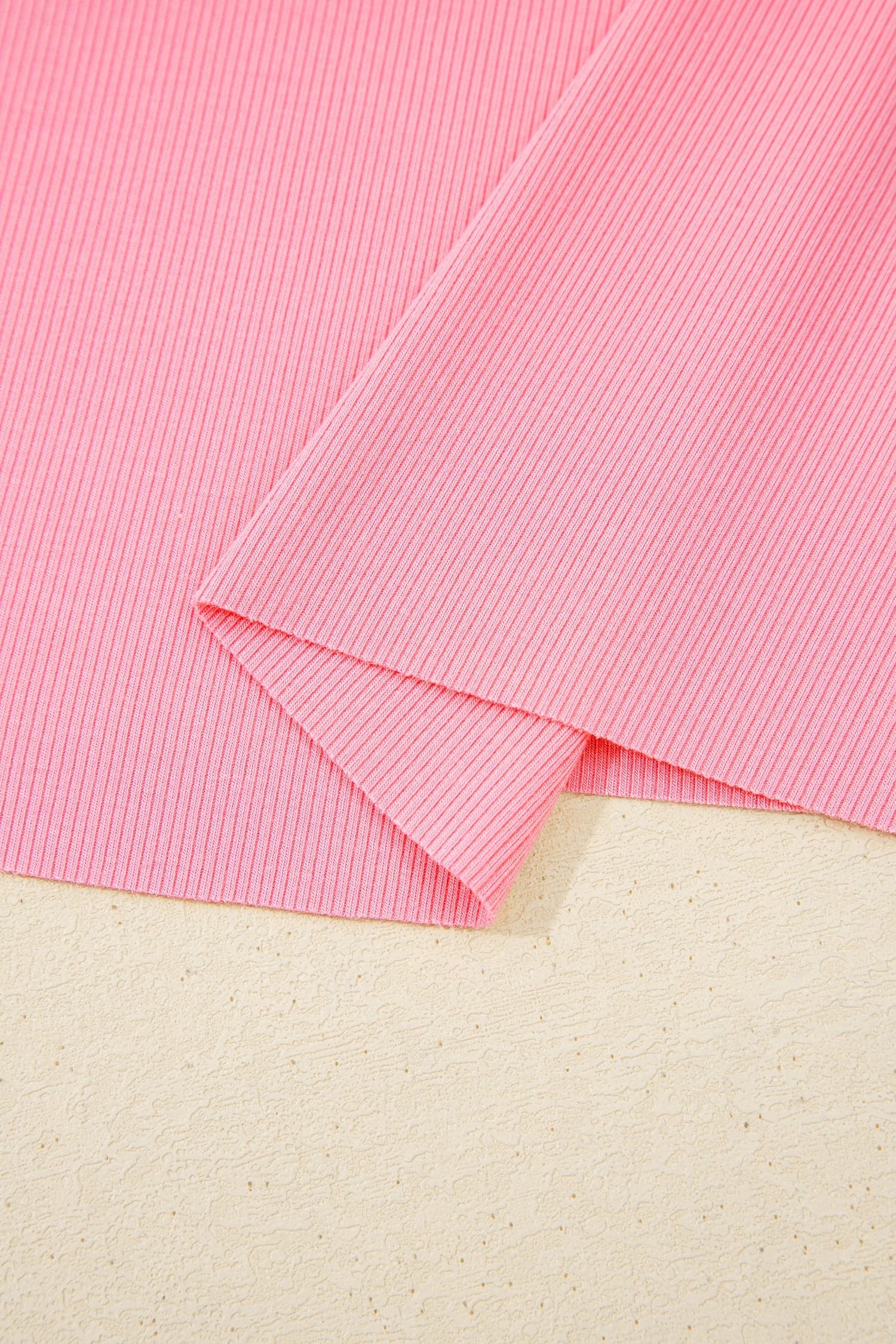 Solid Tank Top & Elastic Waist Mini Skort Set - Sachet Pink / M - Thumbnail 10