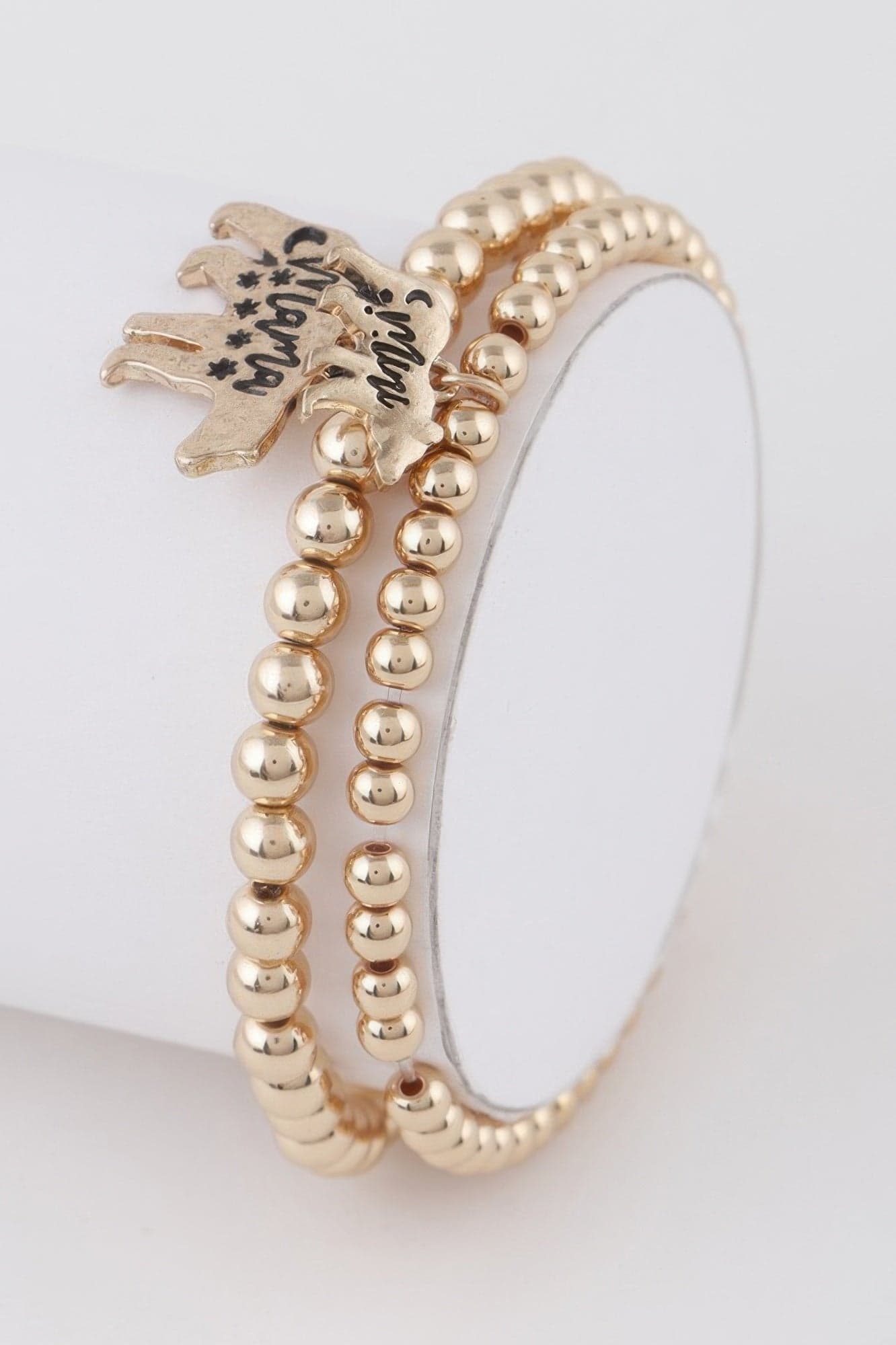 Mini N Mama Bear Bracelet - Silver